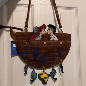 Daniel Nicole kiss the girl little mermaid purse